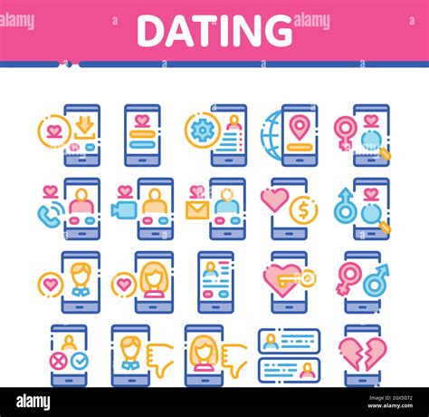 blue dating app icon
